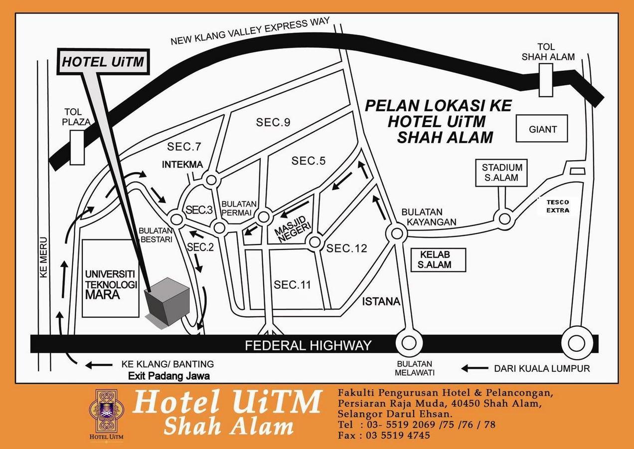 Hotel Uitm 샤알람 외부 사진